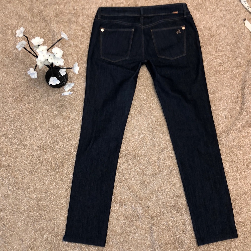 DL1961 ANGEL mid-rise Skinny Ankle Dark Jeans - Picture 3 of 8